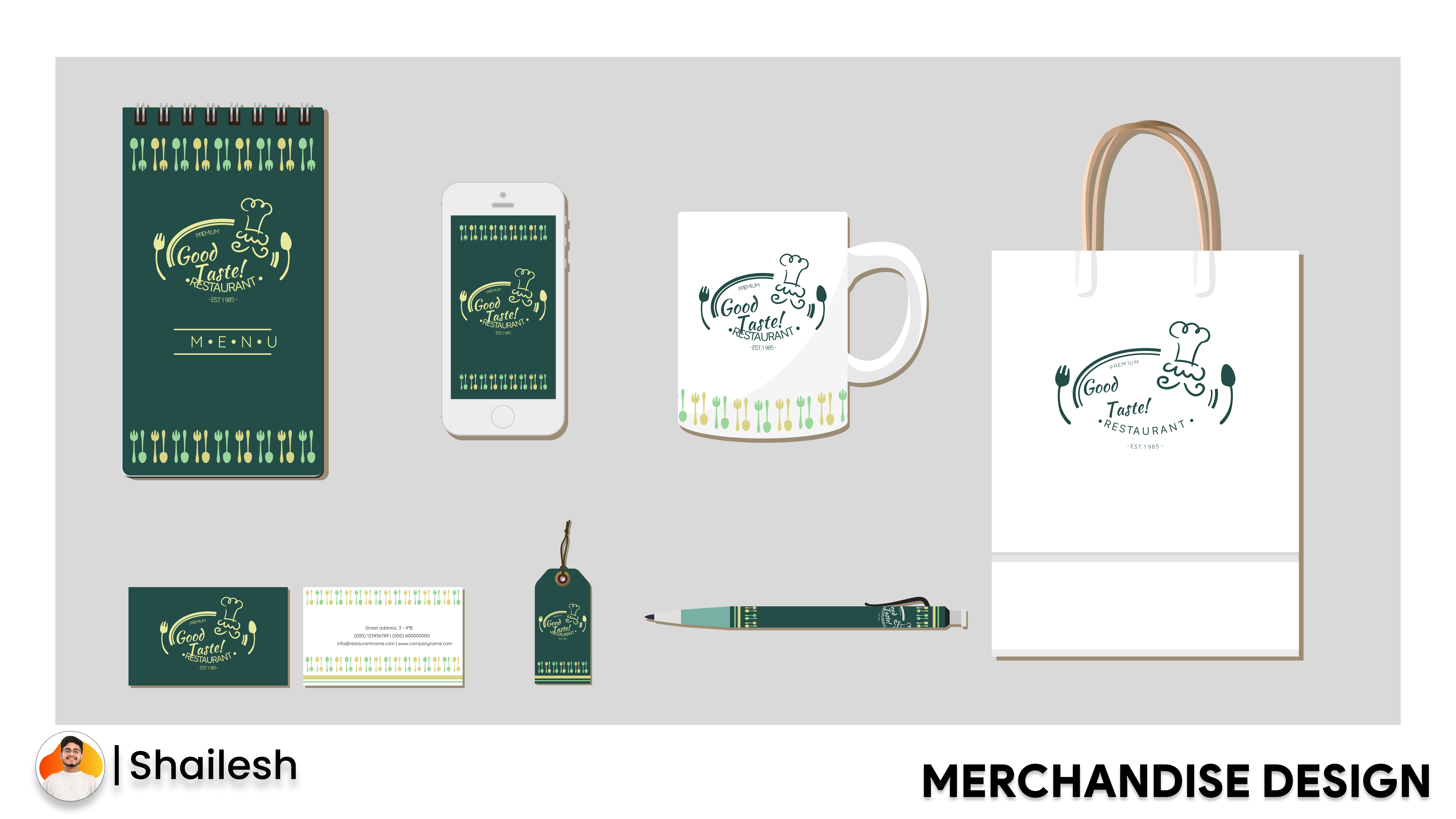 Centered Framed Image